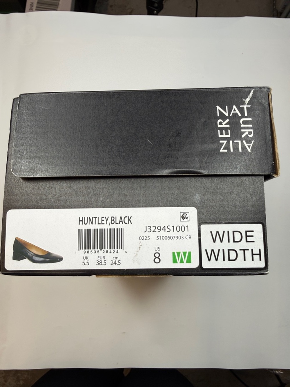 Naturalizer Women's Huntley Square Toe Block Heel Pumps- Wide Width- Size 8W - Picture 5 of 15